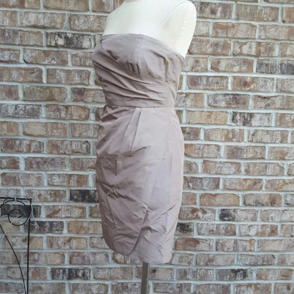 Exclusive J.CREW strapless mini dress sz 2